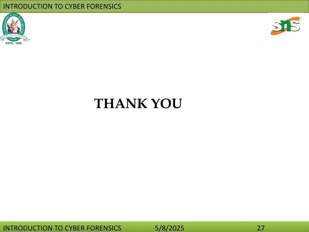 introduction to cyber forensics 26