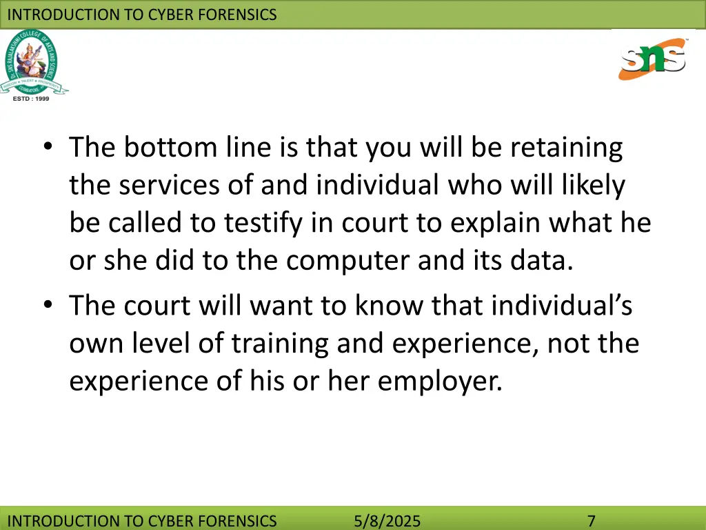 introduction to cyber forensics 6