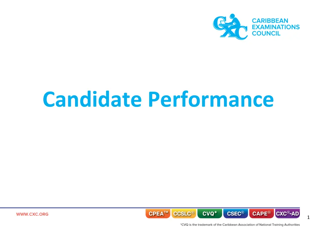 candidate performance