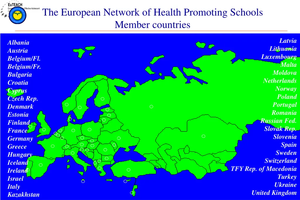 the european network of health promoting schools