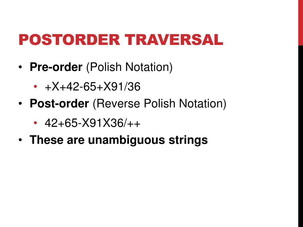postorder traversal 3