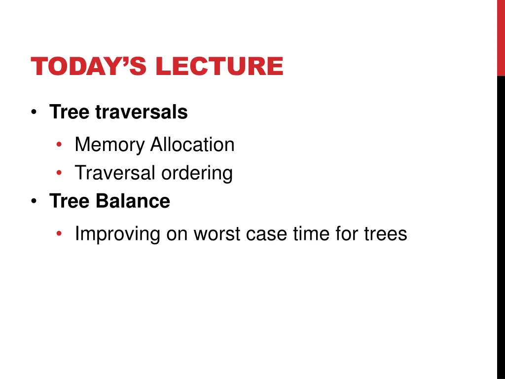 today s lecture