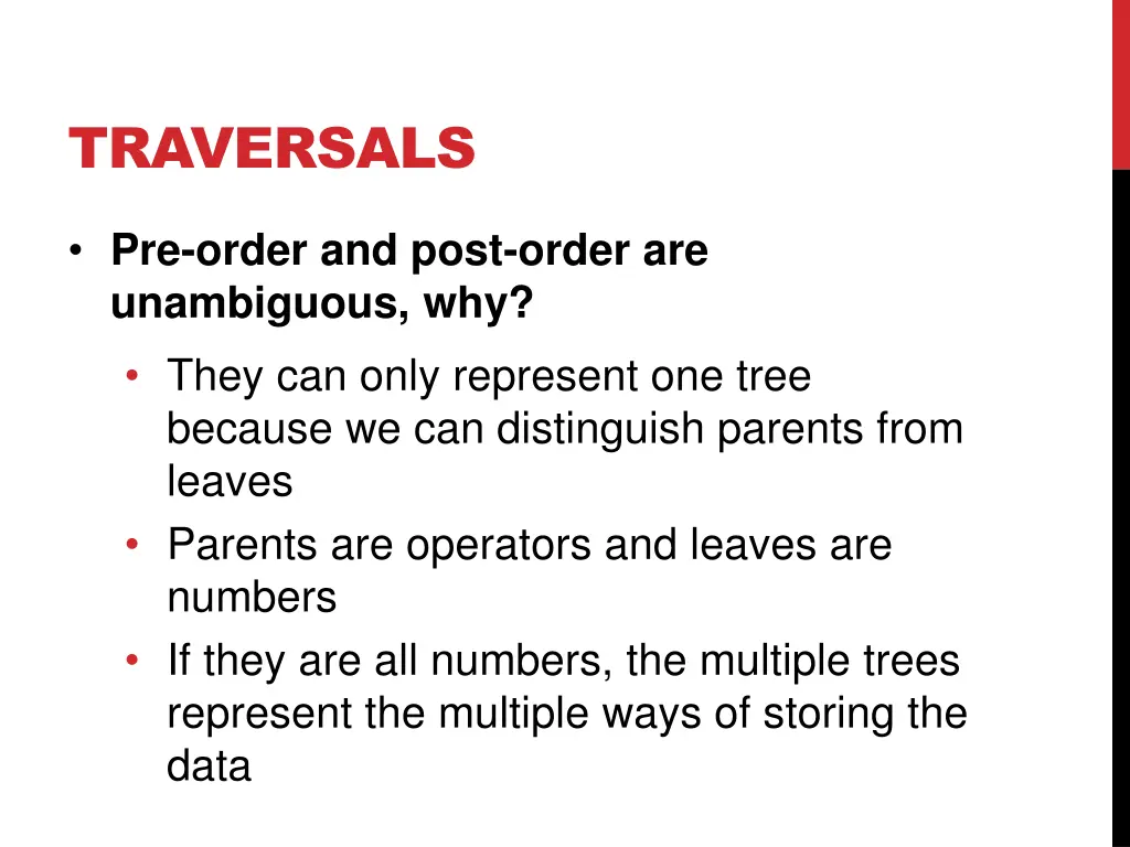 traversals 1