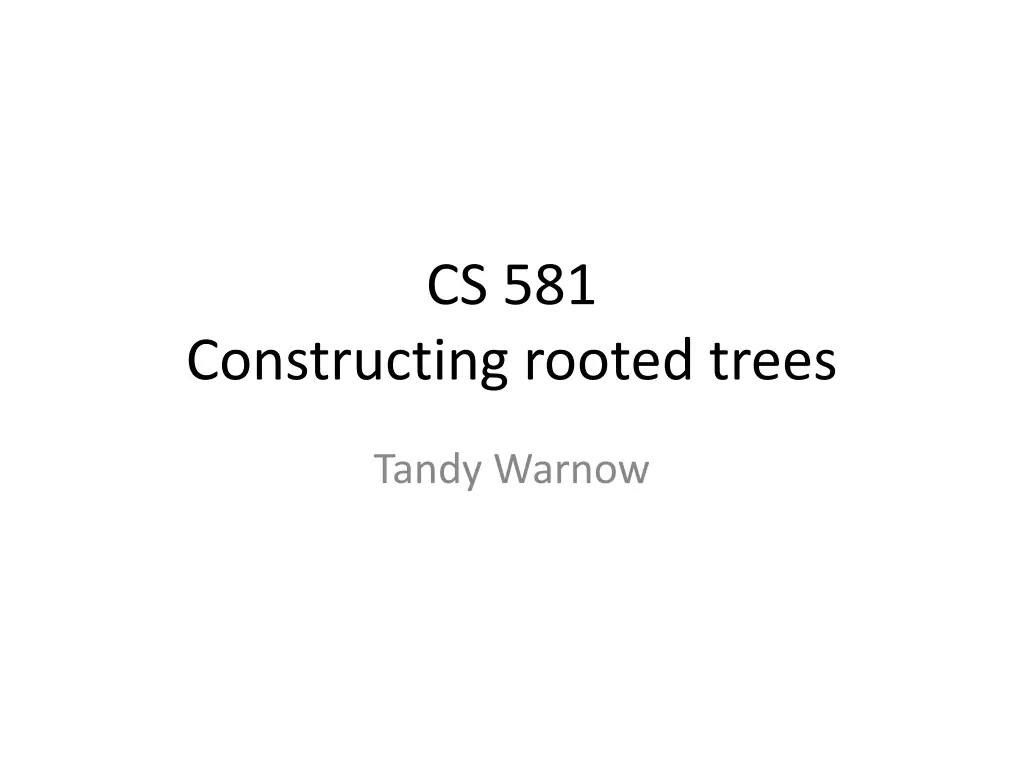 cs 581