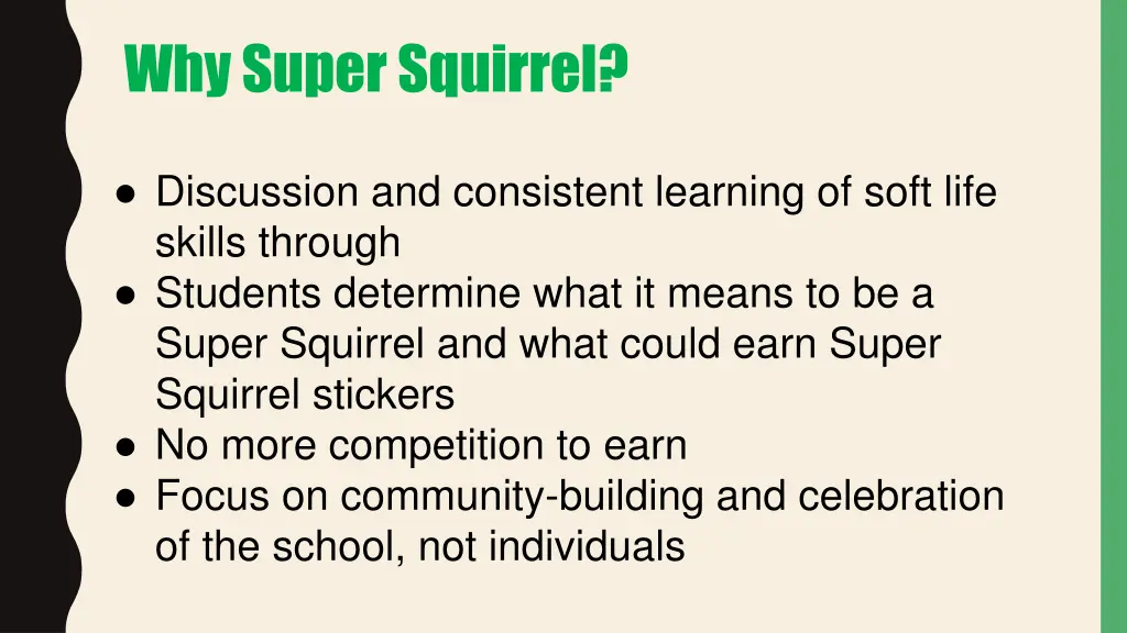 why super squirrel