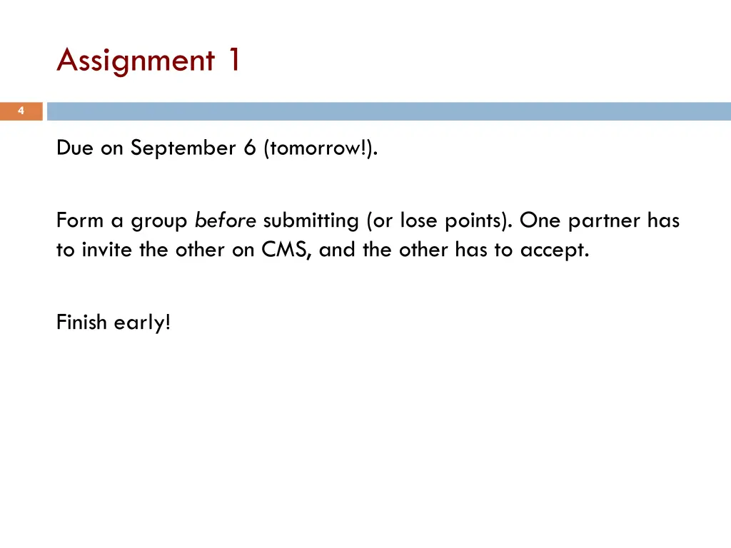 assignment 1
