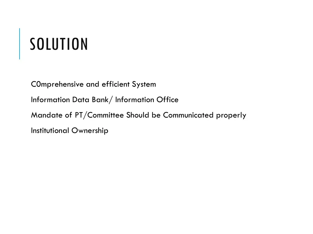 solution