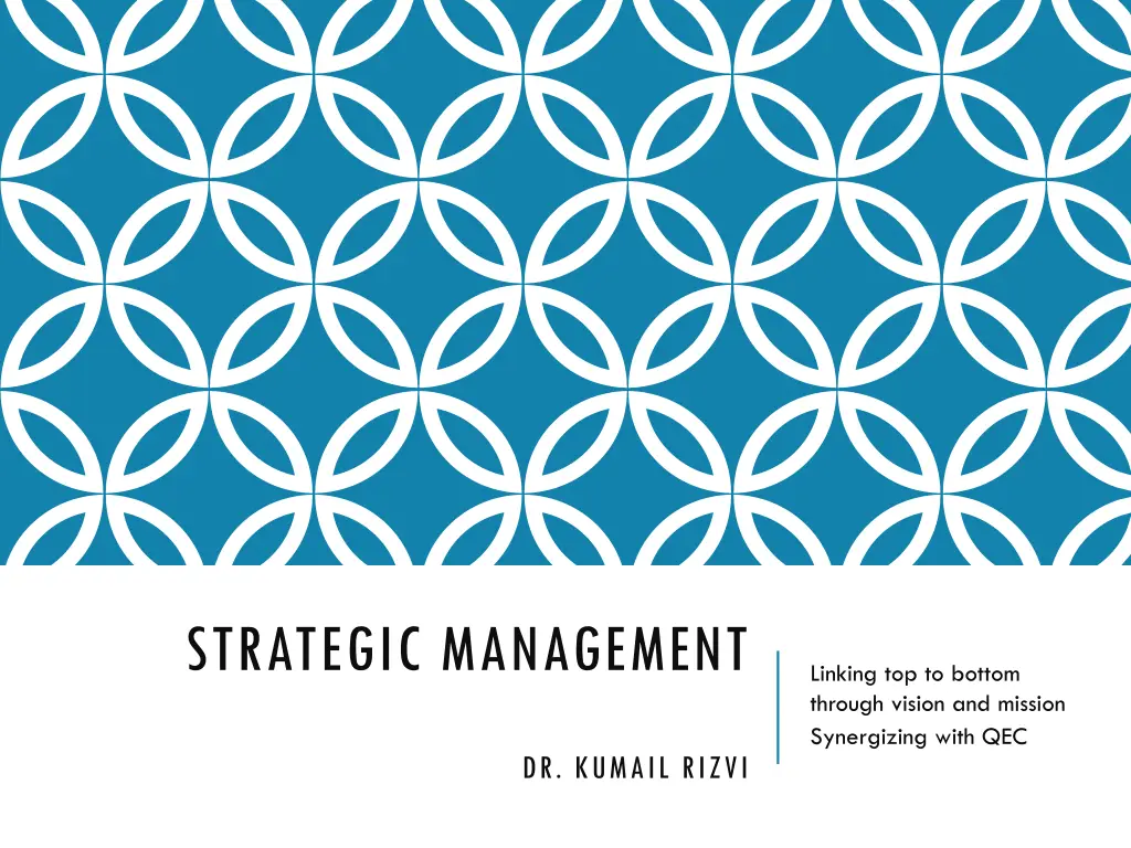 strategic management