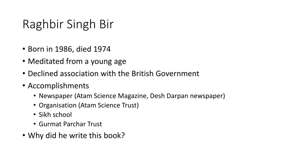 raghbir singh bir