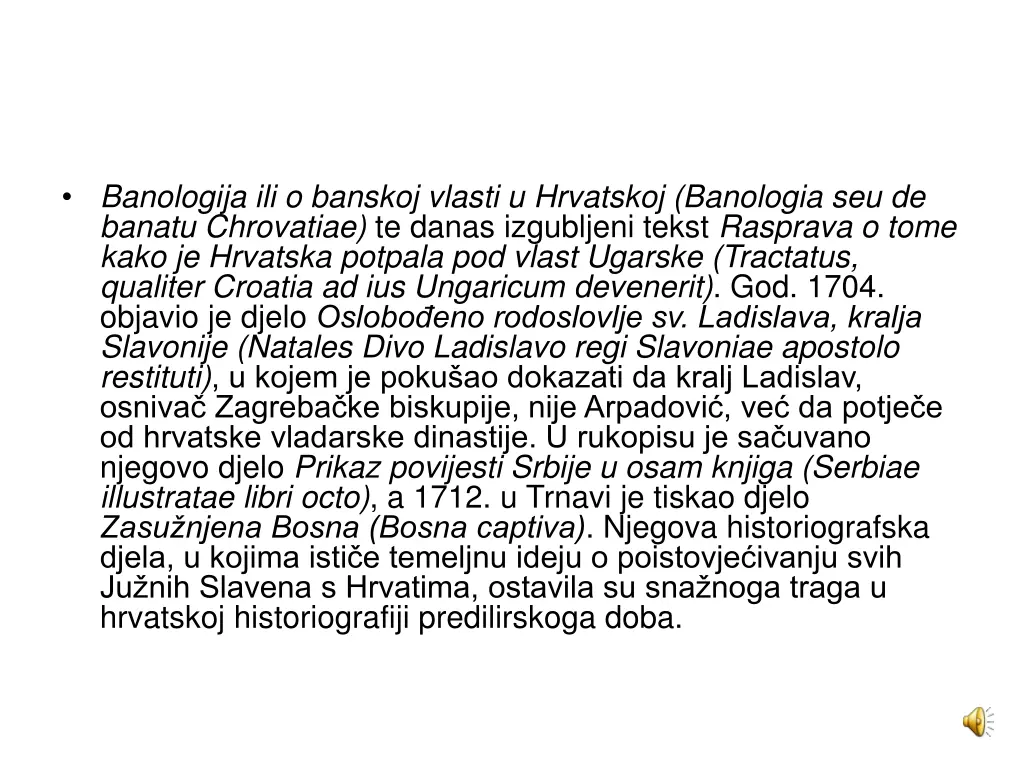 banologija ili o banskoj vlasti u hrvatskoj