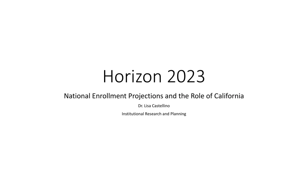 horizon 2023