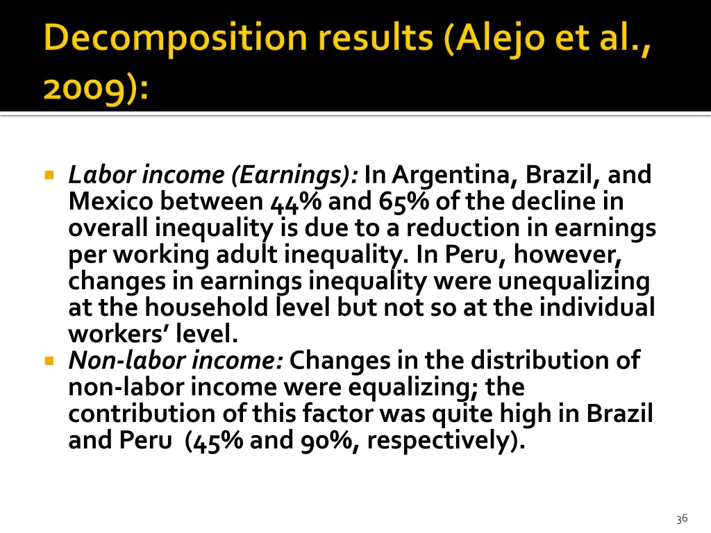 labor income earnings in argentina brazil