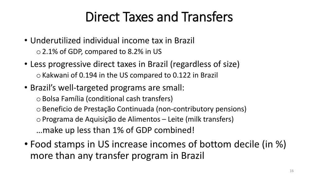 direct taxes and transfers direct taxes 1