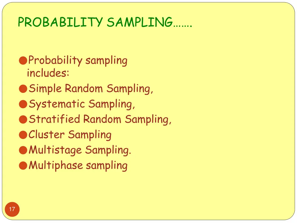 probability sampling 1