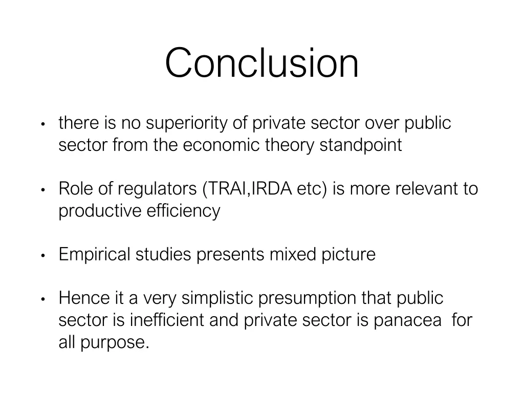 conclusion