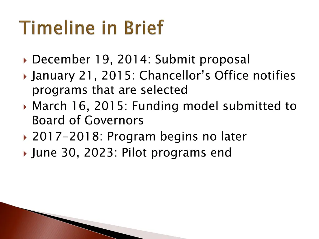 december 19 2014 submit proposal january 21 2015