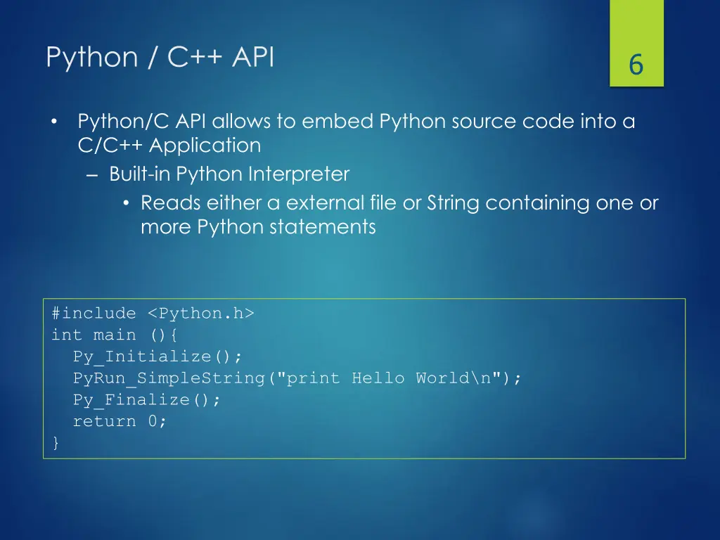 python c api