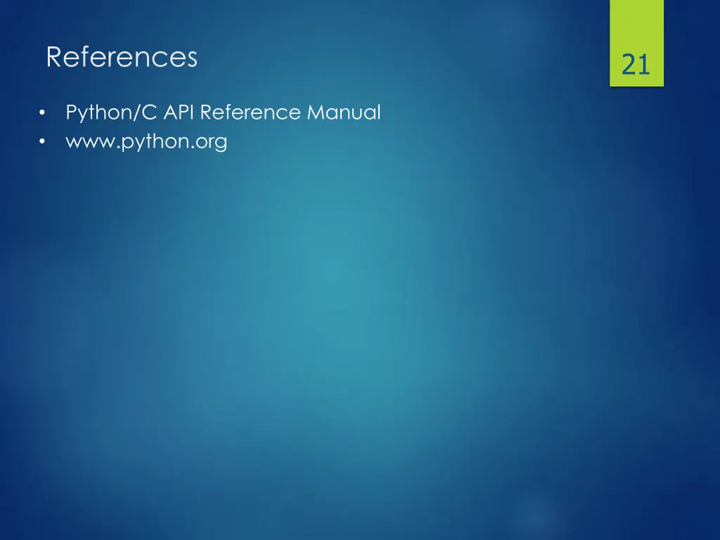 references