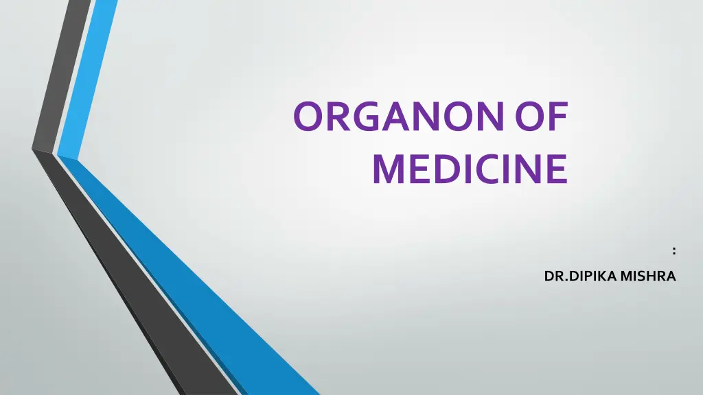 organon of medicine
