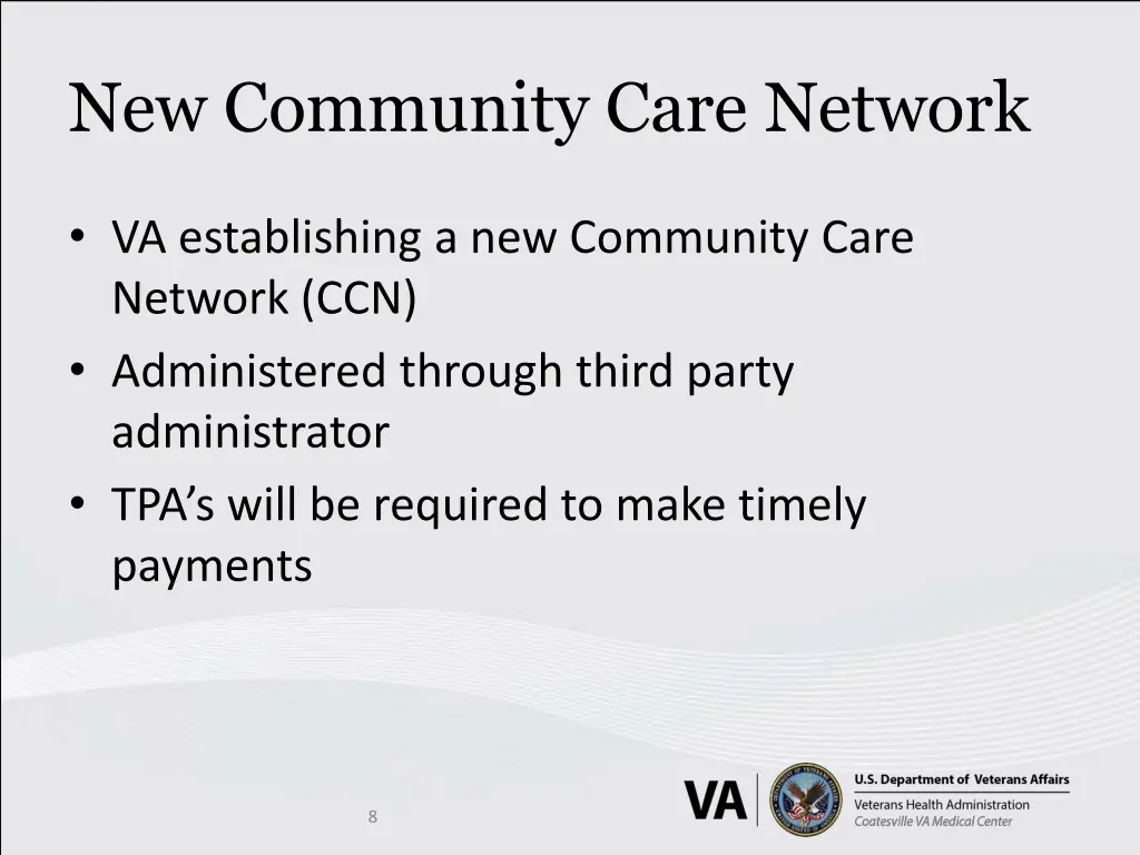 new community care network