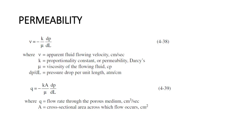 permeability permeability