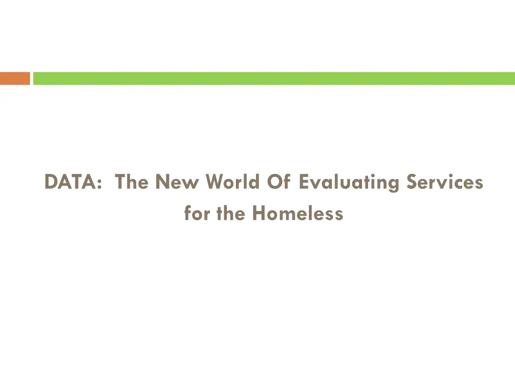data the new world of evaluating services