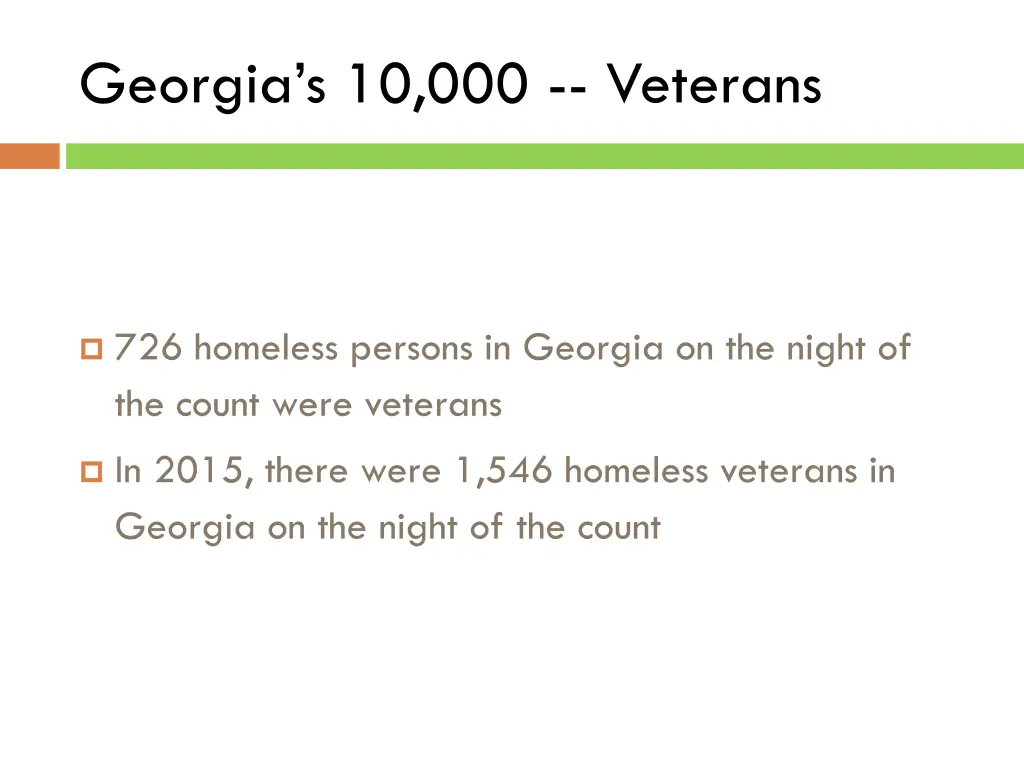 georgia s 10 000 veterans