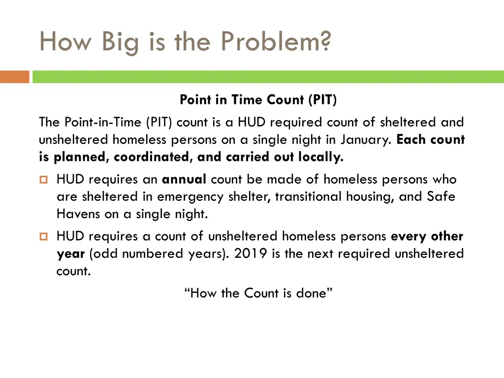 how big is the problem