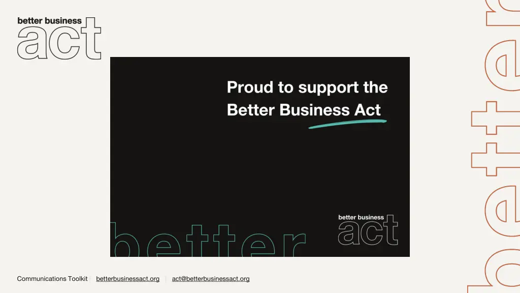 communications toolkit betterbusinessact 3