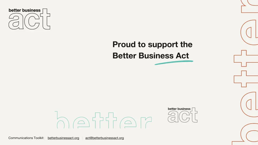 communications toolkit betterbusinessact 5