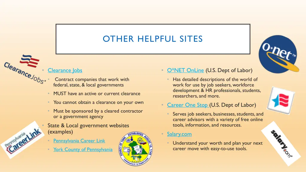 other helpful sites