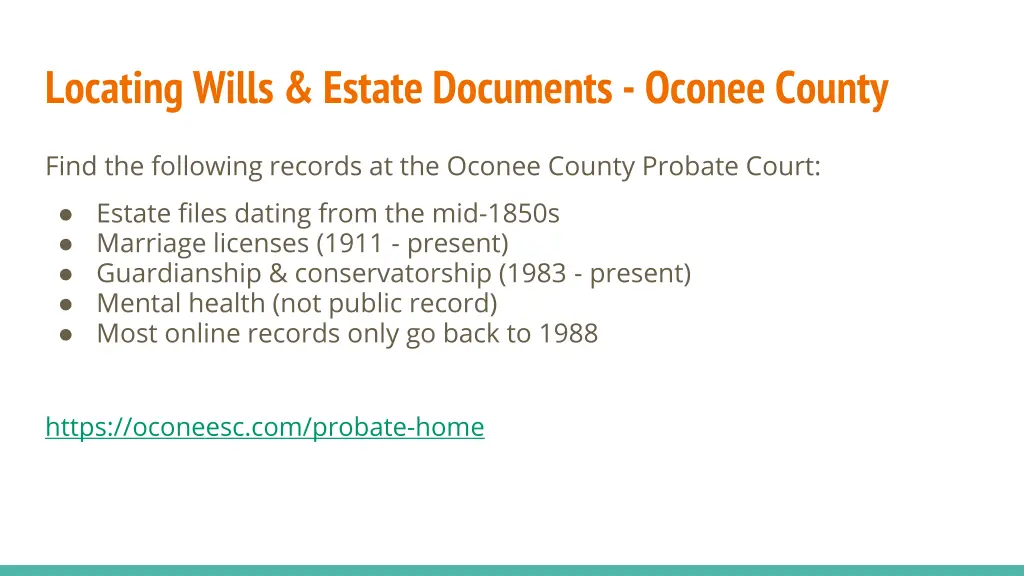 locating wills estate documents oconee county