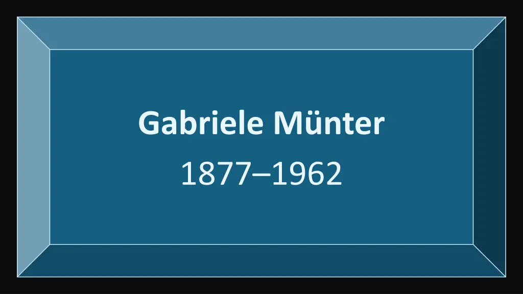 gabriele m nter 1877 1962