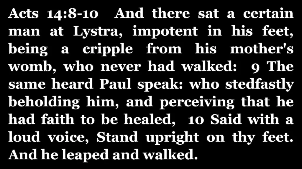 acts 14 8 10 and there sat a certain