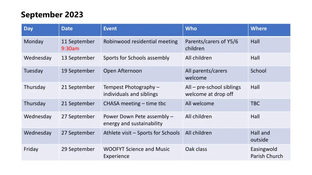 september 2023