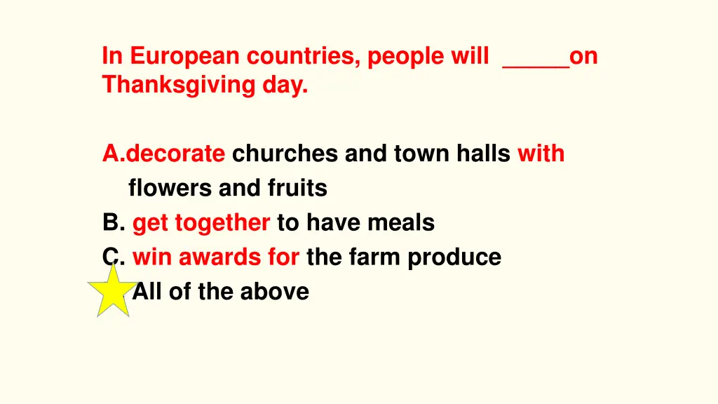 in european countries people will on thanksgiving