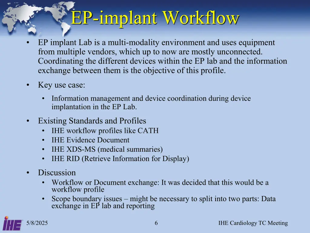 ep implant workflow
