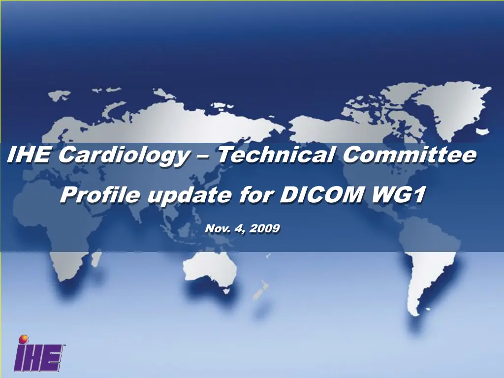 ihe cardiology technical committee profile update