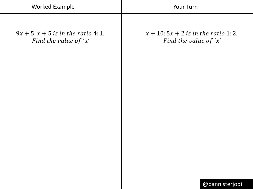 worked example