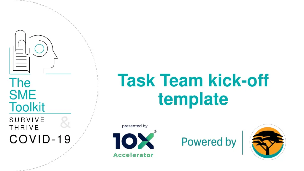 task team kick off template