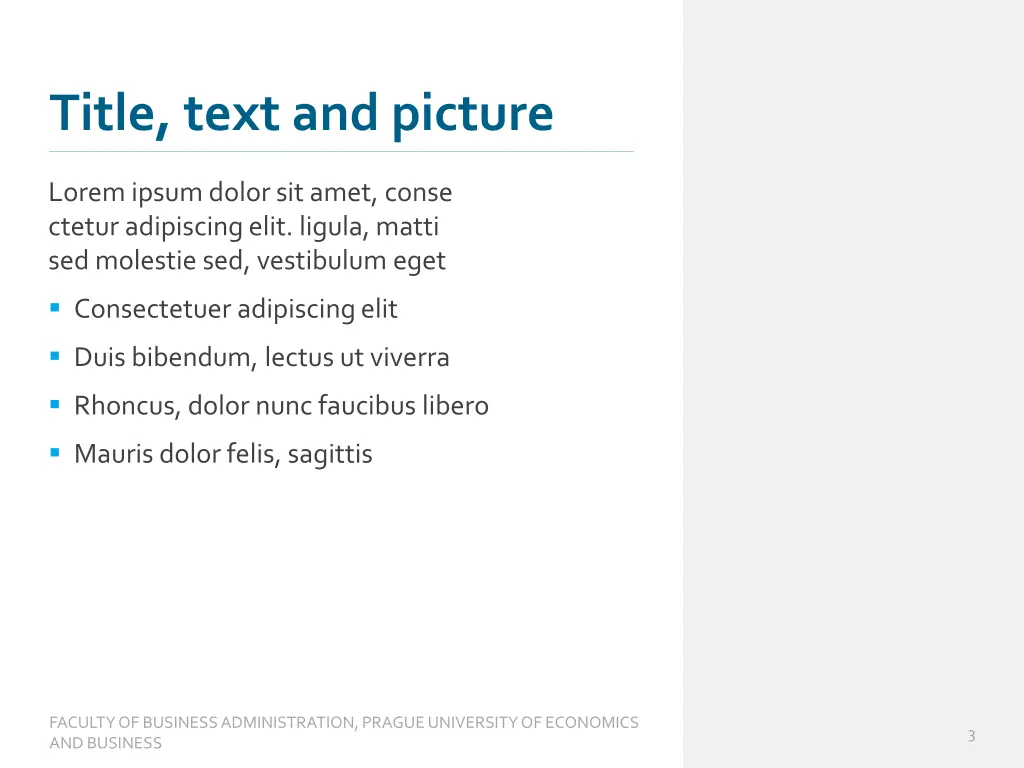 title text and picture