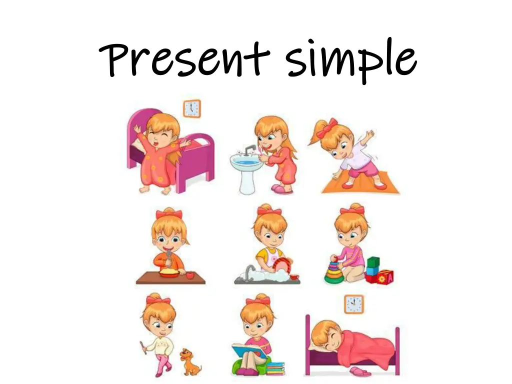 present present simple