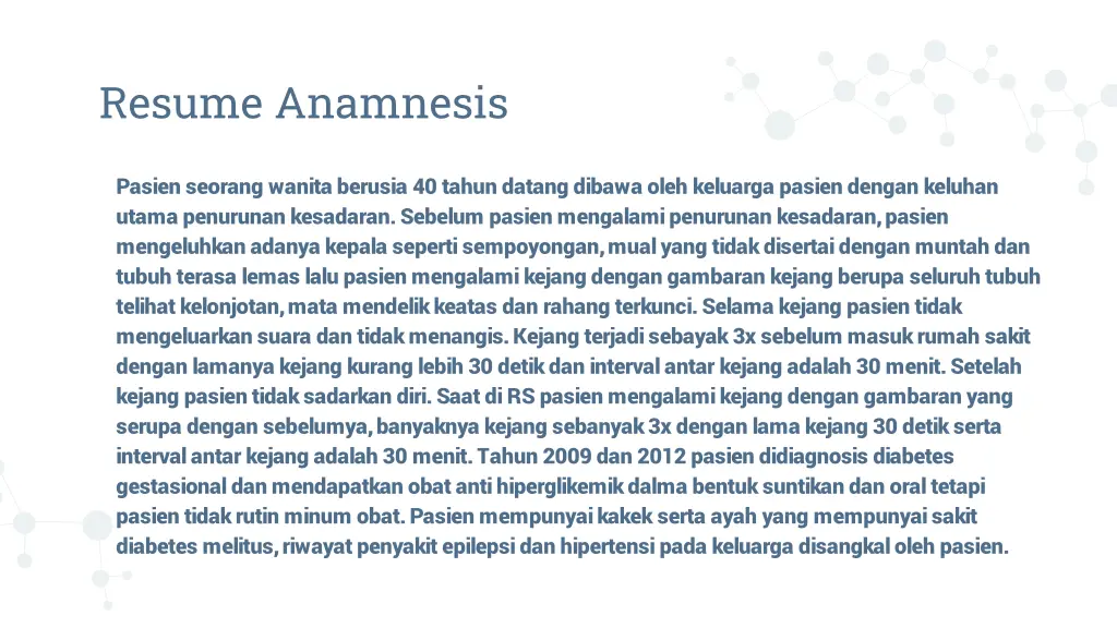 resume anamnesis
