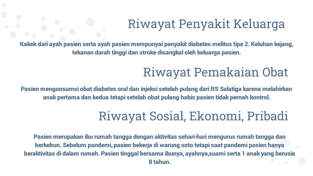 riwayat penyakit keluarga