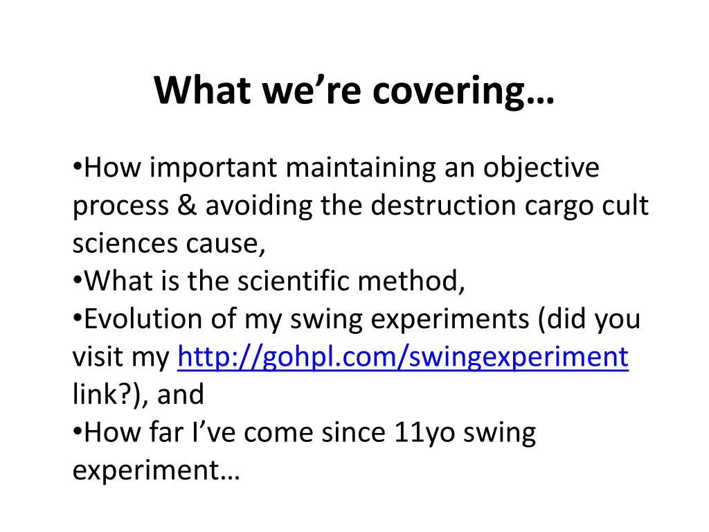 what we re covering