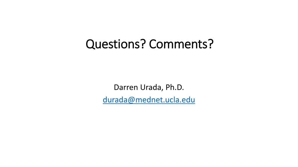 questions comments questions comments