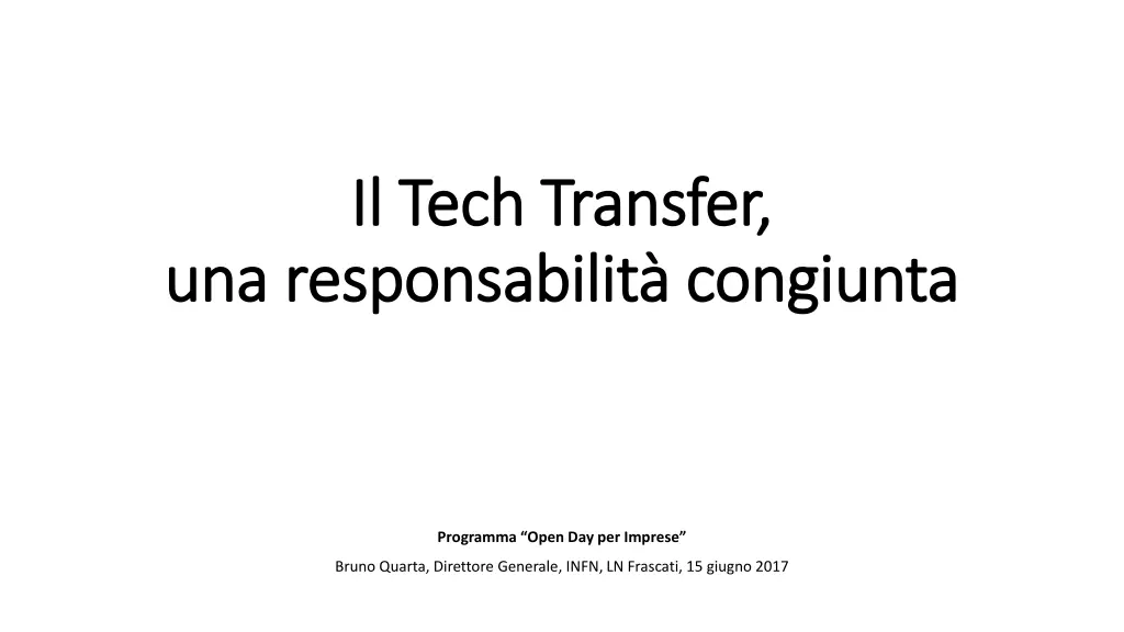 il il tech tech transfer transfer