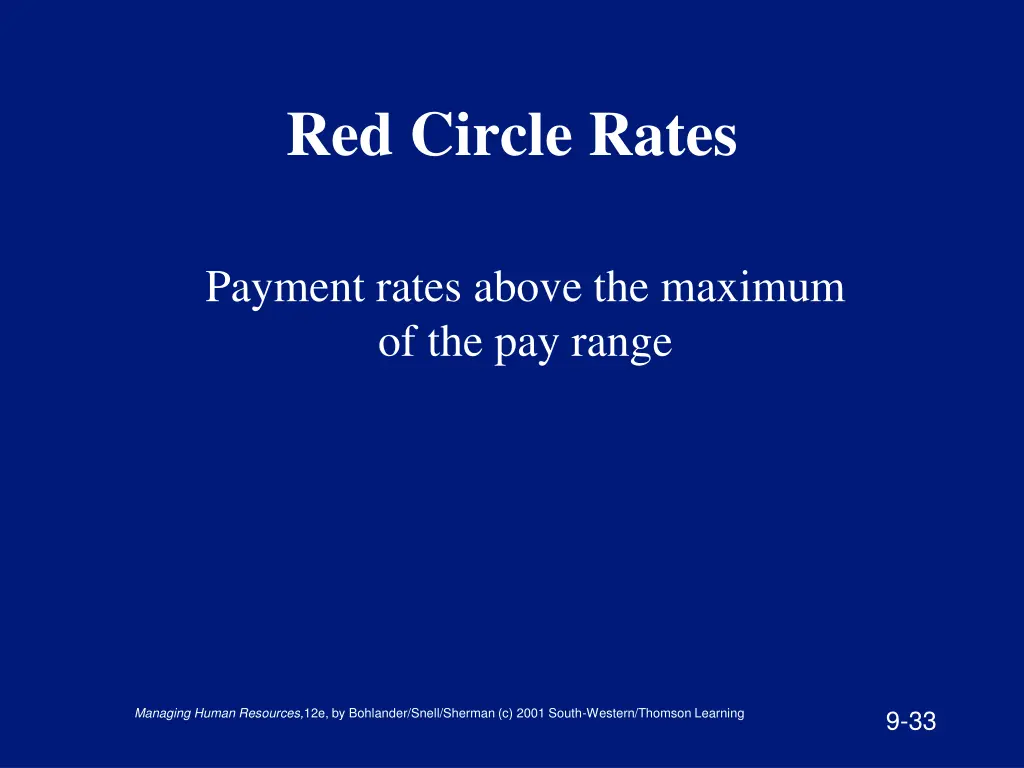 red circle rates