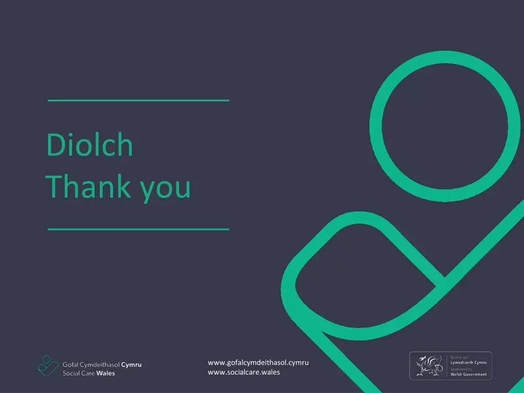 diolch thank you