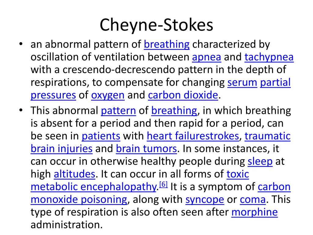 cheyne stokes